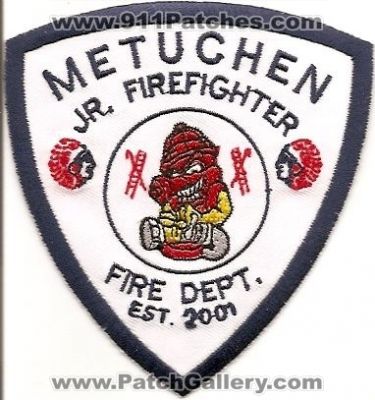 Metuchen Fire Department Junior FireFighter (New Jersey)
Thanks to Enforcer31.com for this scan.
Keywords: dept. jr.