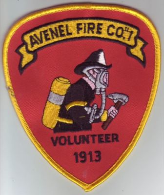 Avenel Fire Co #1 (New Jersey)
Thanks to Dave Slade for this scan.
Keywords: company number volunteer