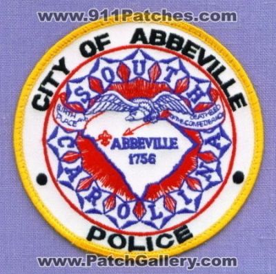 Abbeville Police Department (South Carolina)
Thanks to apdsgt for this scan.
Keywords: dept. city of