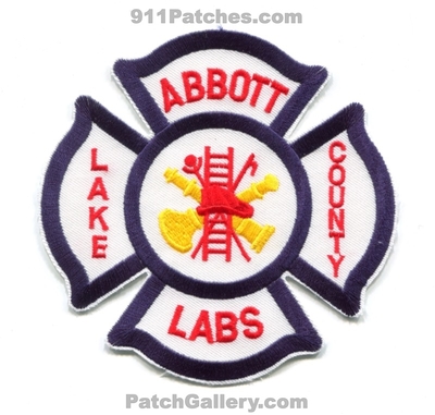 Abbott Labs Lake County Fire Department Patch (Illinois)
Scan By: PatchGallery.com
Keywords: co. dept. laboratories laboratory