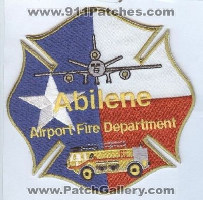 Abilene Airport Fire Department (Texas)
Thanks to Brent Kimberland for this scan.
Keywords: dept.