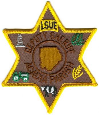 Acadia Parish Deputy Sheriff (Louisiana)
Scan By: PatchGallery.com
Keywords: lsue