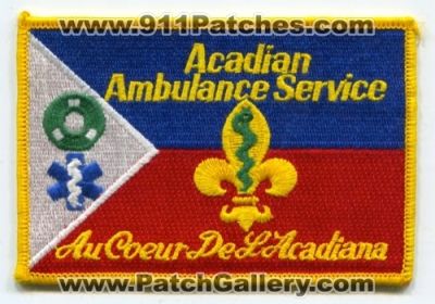 Acadian Ambulance Service (Louisiana)
Scan By: PatchGallery.com
Keywords: ems emt paramedic aucoeurdelacadiana