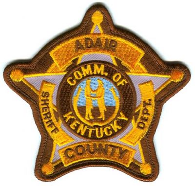 Adair County Sheriff Dept (Kentucky)
Scan By: PatchGallery.com
Keywords: department