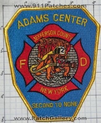 Adams Center Fire Department (New York)
Thanks to swmpside for this picture.
Keywords: dept. fd jefferson county