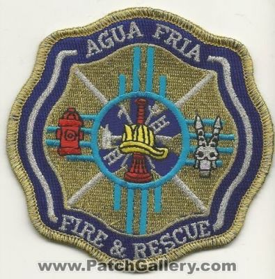 Agua Fria Fire and Rescue Department (New Mexico)
Thanks to Mark Hetzel Sr. for this scan.
Keywords: & dept.