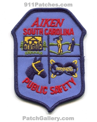 Aiken Department of Public Safety DPS Fire Police Patch (South Carolina)
Scan By: PatchGallery.com
Keywords: dept.