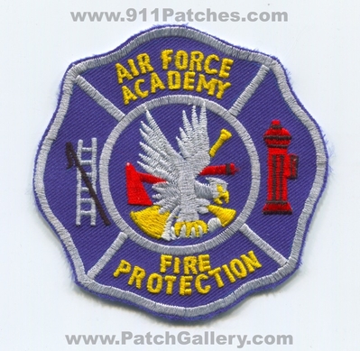 Air Force Academy Fire Protection USAF Military Patch (Colorado)
[b]Scan From: Our Collection[/b]
Keywords: afa prot. department dept.