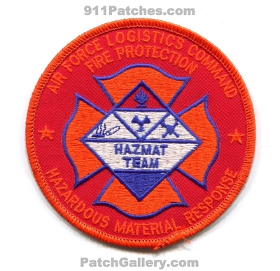 Tinker Air Force Base AFB Fire Protection Hazardous Materials Response Team Patch (Oklahoma)
Scan By: PatchGallery.com
Keywords: logistics command prot. hazmat haz-mat department dept.