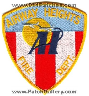 Airway Heights Fire Department (Washington)
Scan By: PatchGallery.com
Keywords: dept.