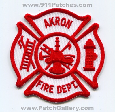 Akron Fire Department Patch (Ohio)
Scan By: PatchGallery.com
Keywords: dept.