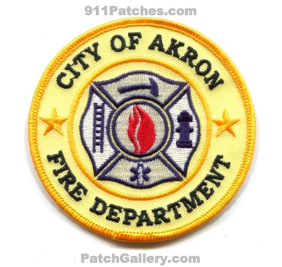 Akron Fire Department Patch (Ohio)
Scan By: PatchGallery.com
Keywords: city of dept.