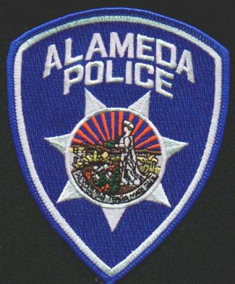 California Alameda Police PatchGallery Online Virtual Patch 