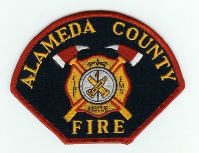 Alameda County Fire
Thanks to PaulsFirePatches.com for this scan.
Keywords: california
