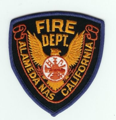 Alameda NAS Fire Dept
Thanks to PaulsFirePatches.com for this scan.
Keywords: california naval air station department