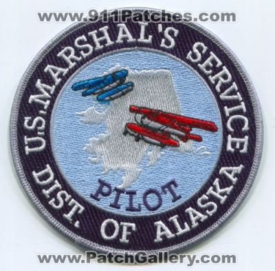 United States Marshals Service USMS District of Alaska Pilot Patch (Alaska)
Scan By: PatchGallery.com
Keywords: u.s.m.s. dist.