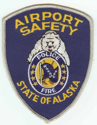 Alaska Airport Safety Fire Police
Thanks to PaulsFirePatches.com for this scan.

