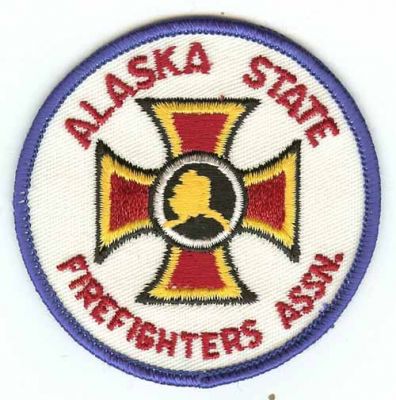 Alaska State Firefighters Assn
Thanks to PaulsFirePatches.com for this scan.
Keywords: fire association