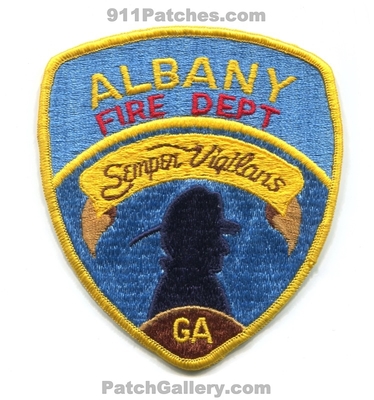 Albany Fire Department Patch (Georgia)
Scan By: PatchGallery.com
Keywords: dept. semper vigilans