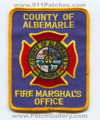 Albemarle County Fire Marshals Office Patch (Virginia)
Scan By: PatchGallery.com
Keywords: co. of department dept.