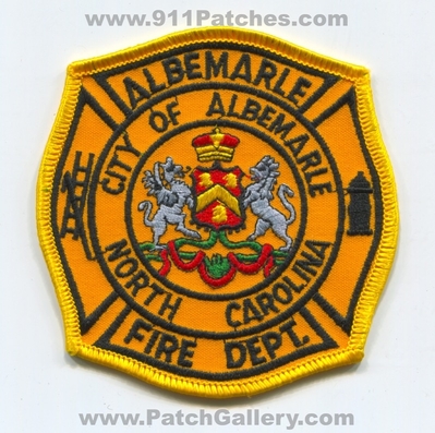 Albemarle Fire Department Patch (North Carolina)
Scan By: PatchGallery.com
Keywords: city of dept.