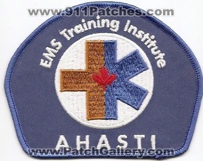 Alberta Health and Safety Training Institute AHASTI EMS Training (Canada)
Thanks to Enforcer31.com for this scan.
