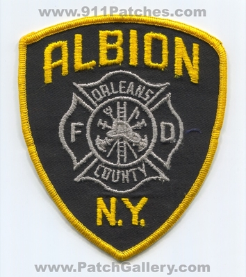 Albion Fire Department Orleans County Patch (New York)
Scan By: PatchGallery.com
Keywords: dept. co.