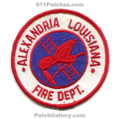 Alexandria Fire Department Patch (Louisiana)
Scan By: PatchGallery.com
Keywords: dept.