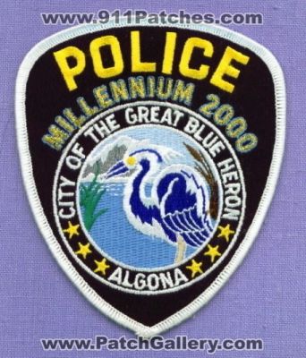 Algona Police Department Millennium 2000 (Washington)
Thanks to apdsgt for this scan.
Keywords: dept.