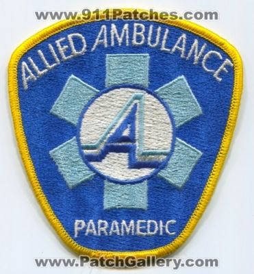 Allied Ambulance Paramedic (California)
Scan By: PatchGallery.com
Keywords: ems