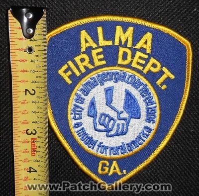 Alma Fire Department (Georgia)
Thanks to Matthew Marano for this picture.
Keywords: dept. ga.