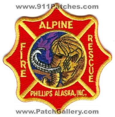 Alpine Fire Rescue Department Phillips Inc (Alaska)
Scan By: PatchGallery.com
Keywords: dept. inc. petroleum oil