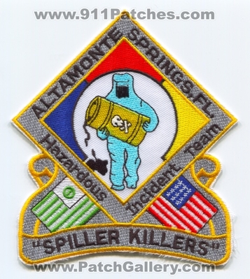 Altamonte Springs Fire Department Hazardous Incident Team HIT Patch (Florida)
Scan By: PatchGallery.com
Keywords: dept. hazmat haz-mat h.i.t. spiller killers