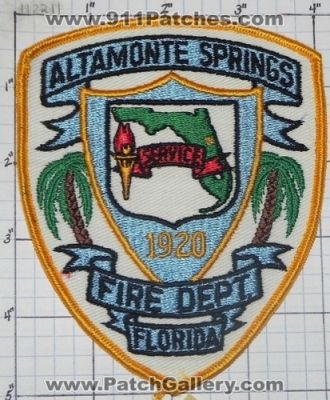 Altamonte Springs Fire Department (Florida)
Thanks to swmpside for this picture.
Keywords: dept.