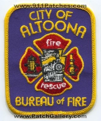 Altoona Fire Rescue Department Bureau (Pennsylvania)
Scan By: PatchGallery.com
Keywords: dept. city of