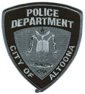 Altoona Police Department (Iowa)
Scan By: PatchGallery.com
Keywords: city of