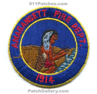 Amagansett Fire Department Patch (New York)
Scan By: PatchGallery.com
Keywords: dept. 1914