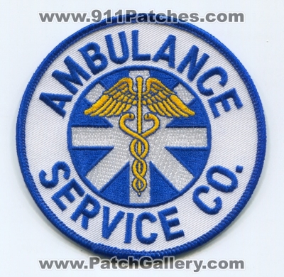 Ambulance Service Company Patch (Colorado) (Defunct)
[b]Scan From: Our Collection[/b]
Keywords: ems co.