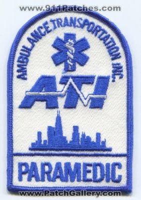 Ambulance Transportation Inc. ATI Paramedic (Illinois)
Scan By: PatchGallery.com
Keywords: ems