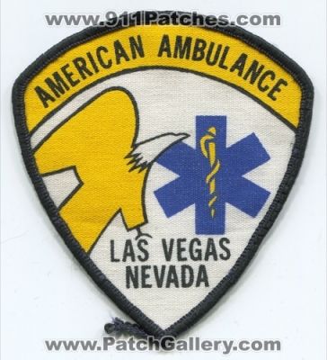 American Ambulance Las Vegas Patch (Nevada)
Scan By: PatchGallery.com
Keywords: ems emergency medical services emt paramedic