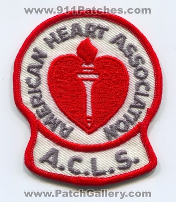 American Heart Association AHA ACLS EMS Patch (No State Affiliation)
Scan By: PatchGallery.com
Keywords: a.h.a. a.c.l.s. advanced cardiac life support emergency medical services e.m.s. ambulance
