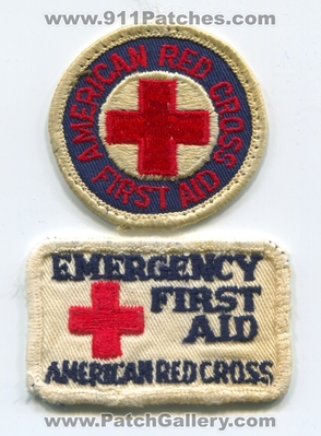 American Red Cross Emergency First Aid Patch (No State Affiliation)
Scan By: PatchGallery.com
Keywords: ems