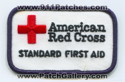American Red Cross Standard First Aid Patch (No State Affiliation)
Scan By: PatchGallery.com
