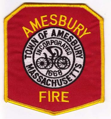 Amesbury Fire
Thanks to Michael J Barnes for this scan.
Keywords: massachusetts town of