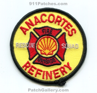 Anacortes Refinery Fire Brigade Rescue Squad Patch (Washington)
Scan By: PatchGallery.com
Keywords: gas oil petroleum industrial emergency response team ert department dept.