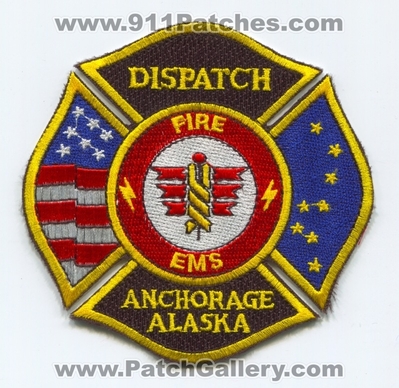 Anchorage Fire Department Dispatch Patch (Alaska)
Scan By: PatchGallery.com
Keywords: dept. ems 911 communications dispatcher