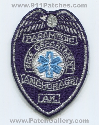 Anchorage Fire Department Paramedic Patch (Alaska)
Scan By: PatchGallery.com
Keywords: dept. ems ambulance ak