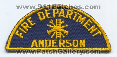 Anderson Fire Department Patch (UNKNOWN STATE)
Scan By: PatchGallery.com
Keywords: dept.