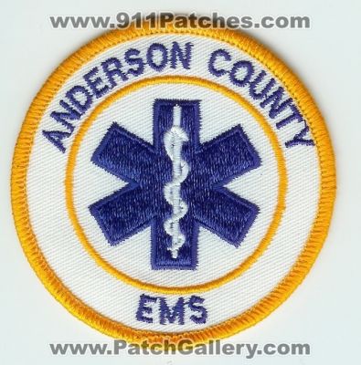 Anderson County EMS (UNKNOWN STATE)
Thanks to Mark C Barilovich for this scan.
Keywords: emergency medical services
