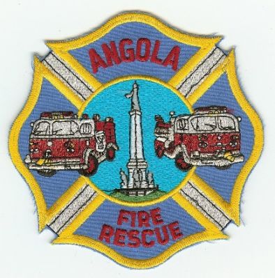 Angola Fire Rescue
Thanks to PaulsFirePatches.com for this scan.
Keywords: indiana